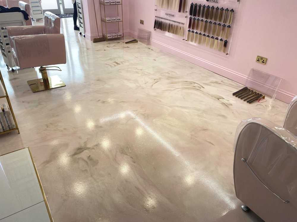 salon flooring Battle Ground